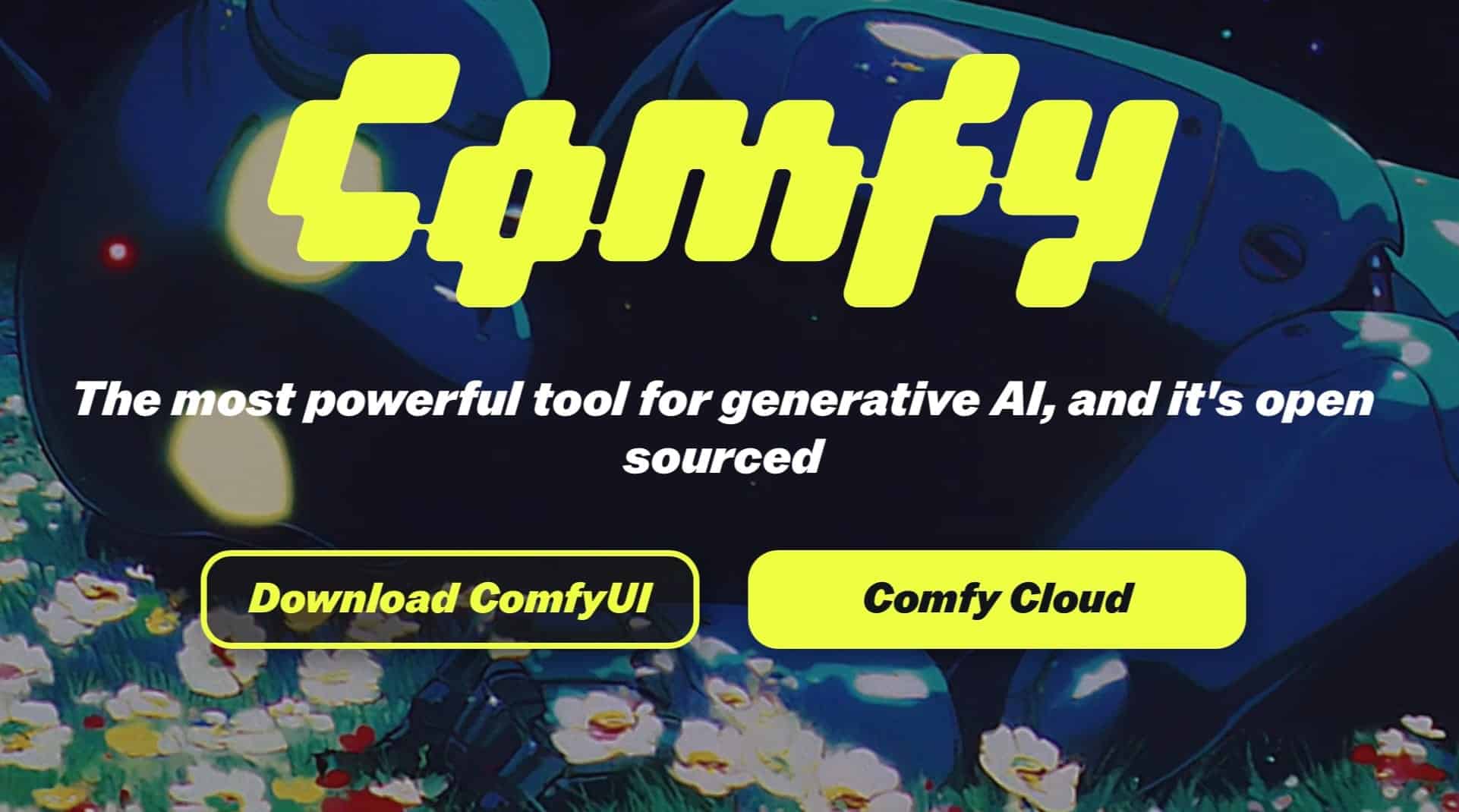 Screenshot di ComfyUI