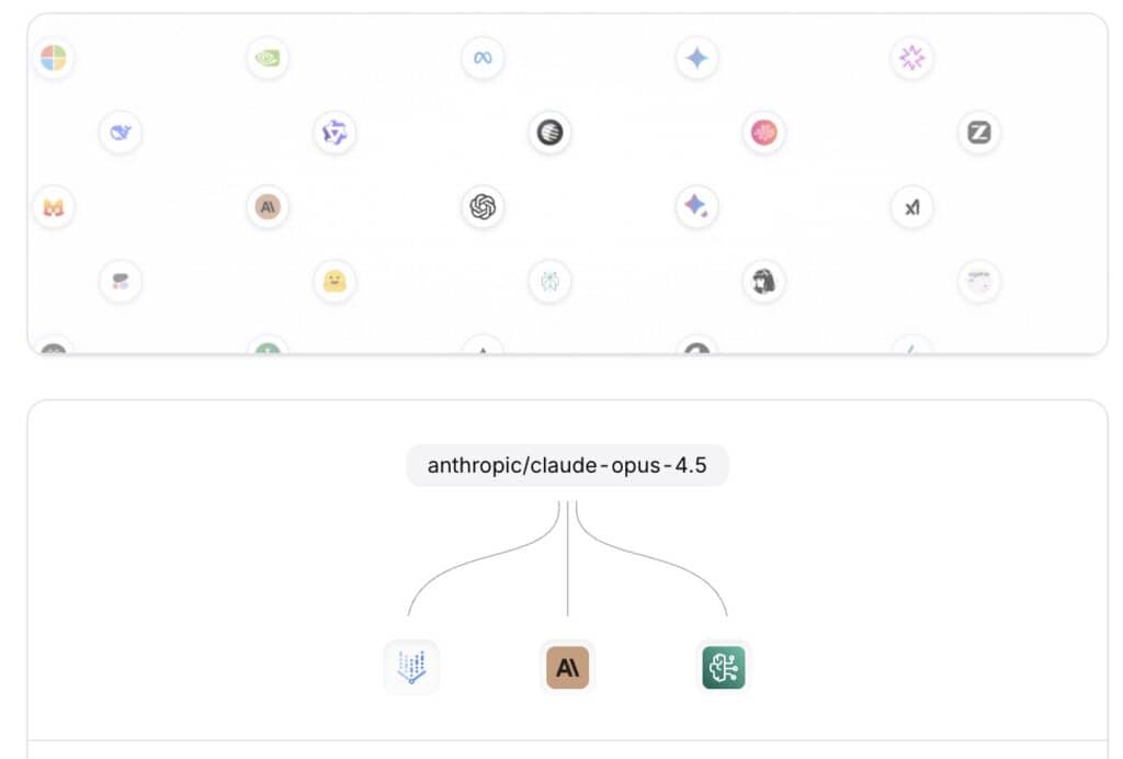 OpenRouter screenshot